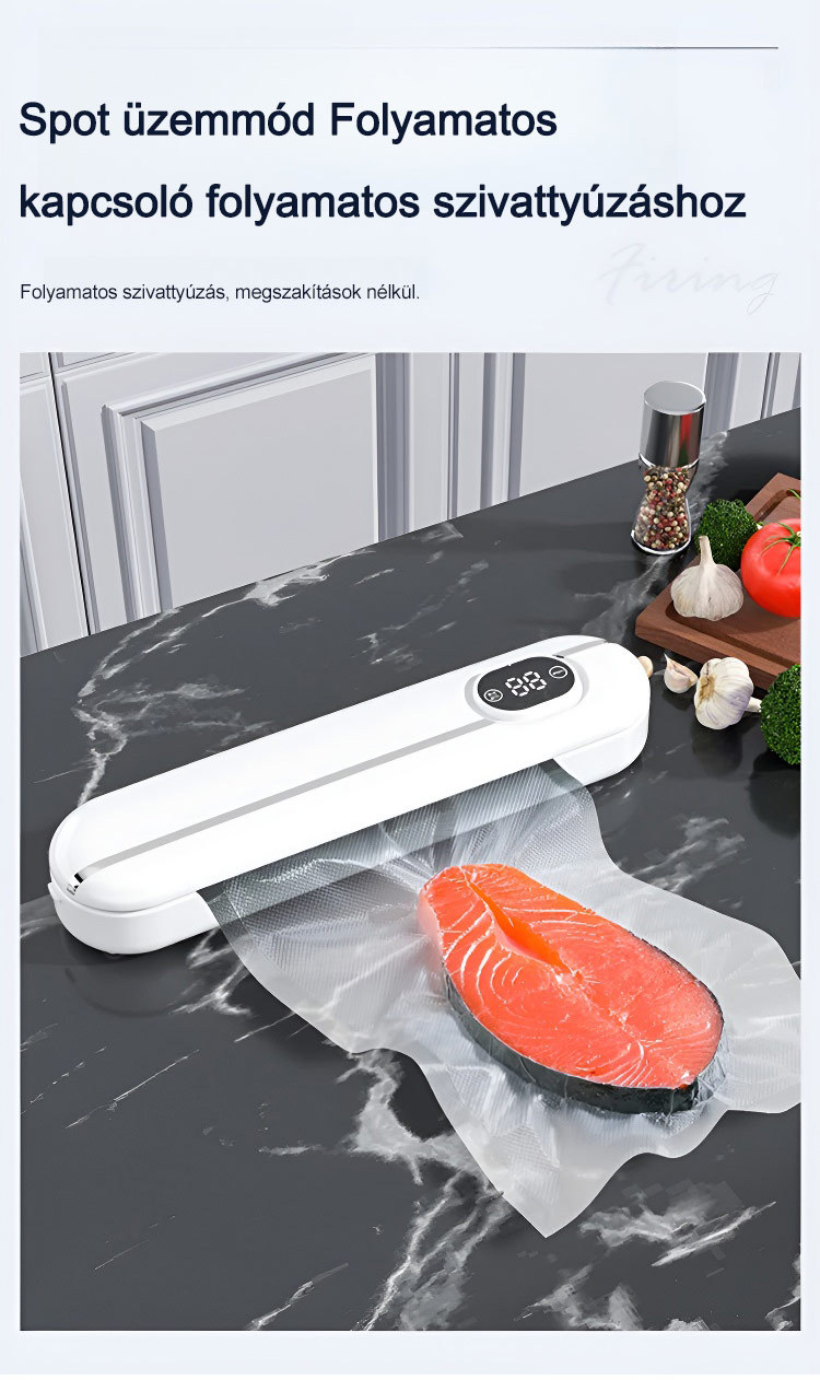 Automatikus vákuumzáras frissesség megőrző gép