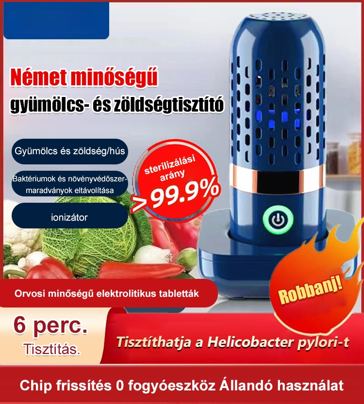Smart II gyümölcs- és zöldségtisztító