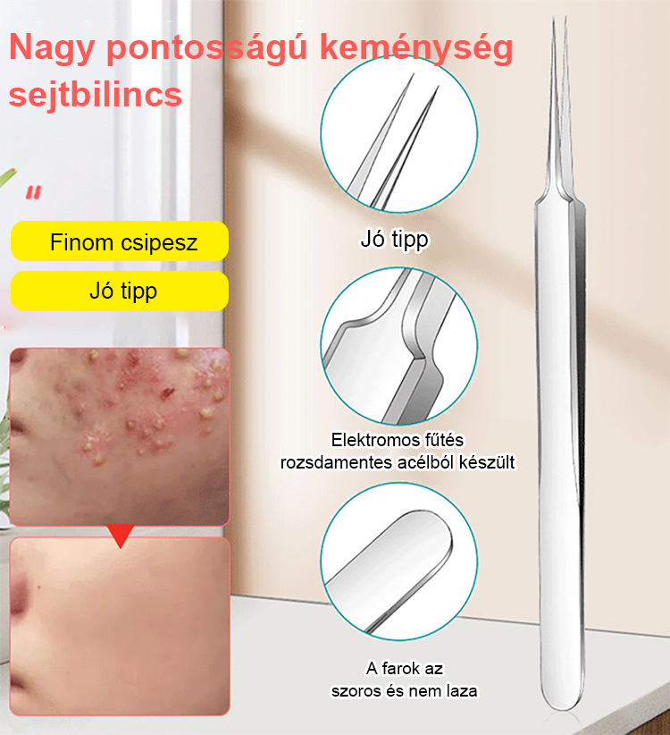 Nagy pontosságú és nagy keménységű cellabilincs