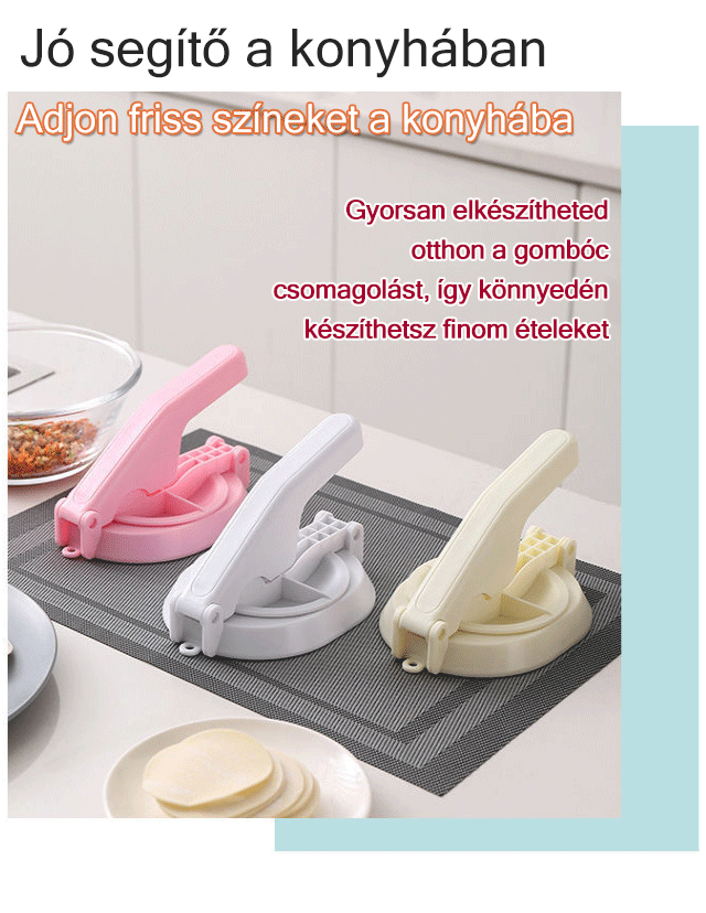 Tésztanyomó eszköz