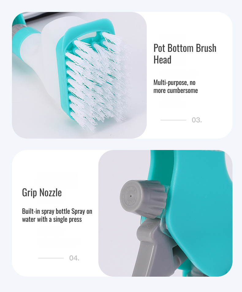 Household cleaning accessory for glass and windows