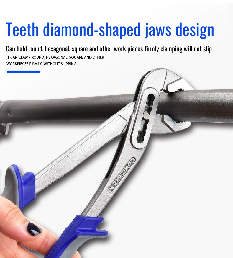 Bathroom pipe repair tool with adjustable jaws