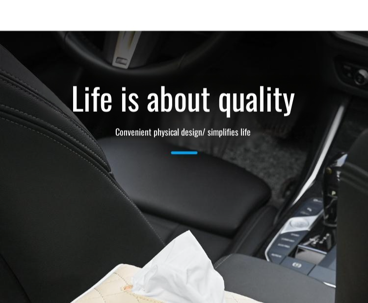 Cartoon style car napkin box organizer