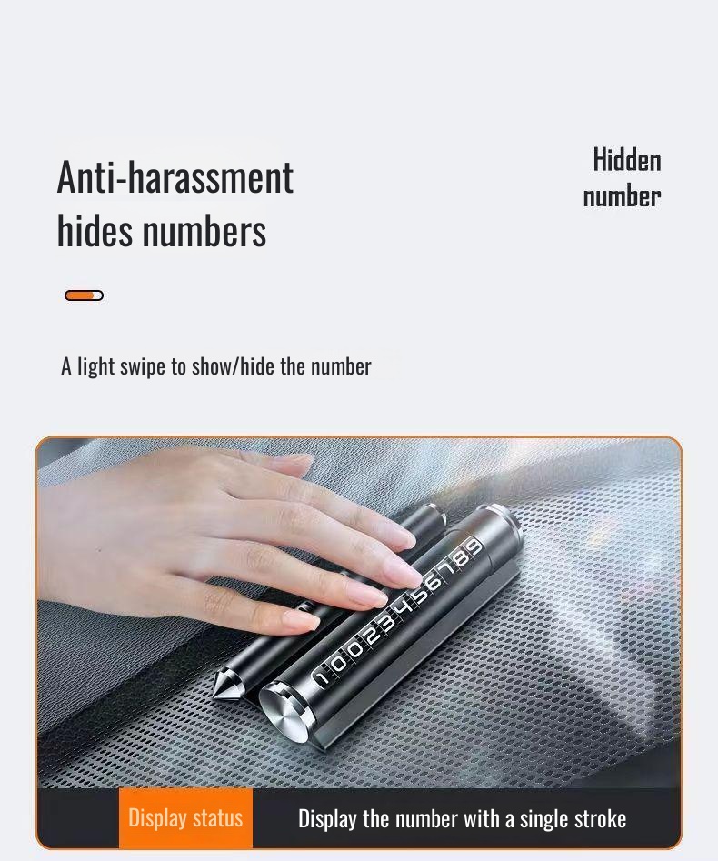 All-in-one car emergency safety tool