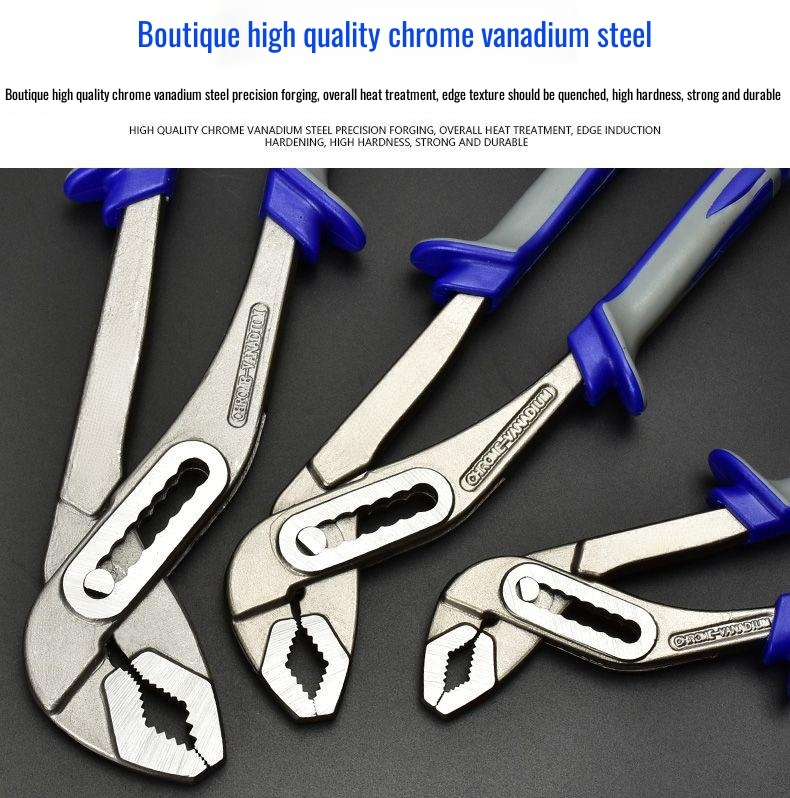 Durable water pump pliers for professional and DIY use