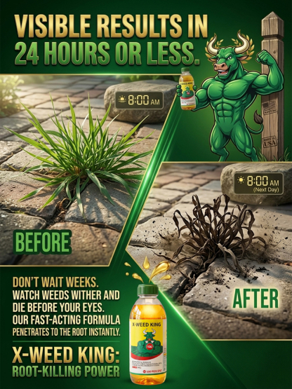 5Year Extended Control Weed Killer Concentrate - NanoTech Fast Acting and Pet Safe Weed Herbicide 🍃