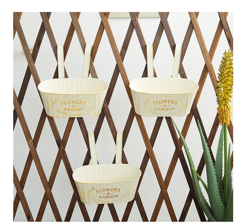 Vertical garden wall planters for succulents and small plants