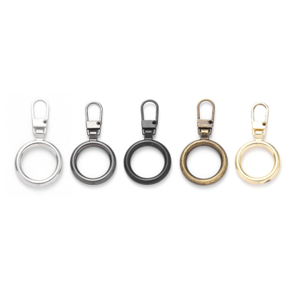 Detachable and replaceable zipper head sliders