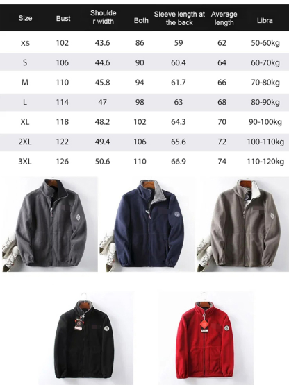 Norwegian high-end outdoor brand【Double-sided fleece-lined jacket】99% cashmere