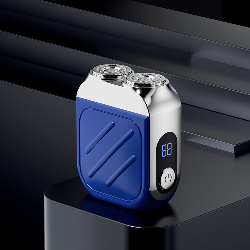 【🌟Twin head electric shaver】In just 3 seconds, you'll have a cleaner 