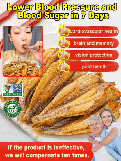 【One bag / 50 fish】Ready-to-eat crispy and delicious dried yellow croaker ❤ Non-fried, low-calorie
