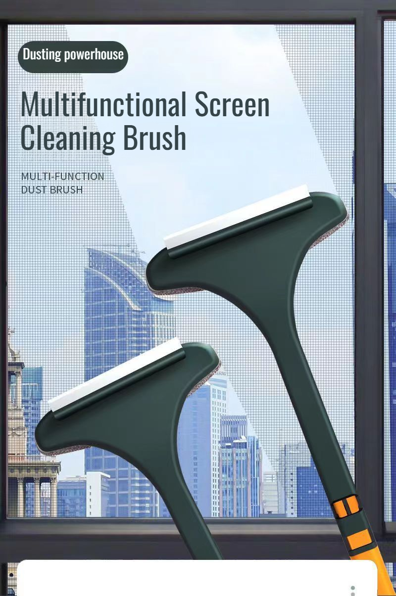 Household window screen brush cleaning window mesh