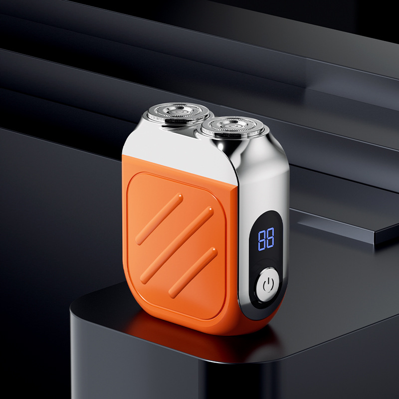 【🌟Twin head electric shaver】In just 3 seconds, you'll have a cleaner 
