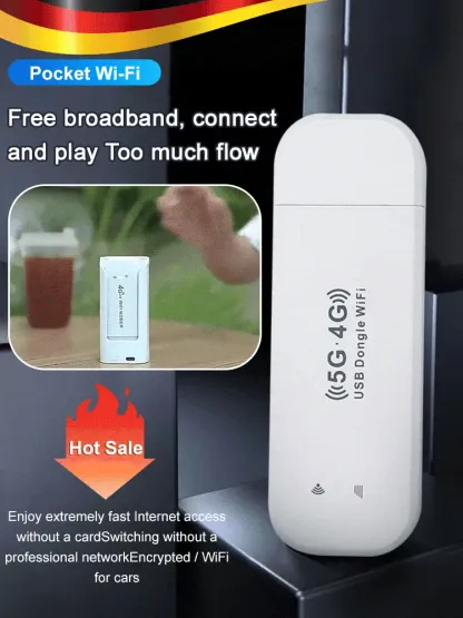 【📶Wireless Internet Card Tray Carry WIFI】2024 On-the-go portable WIFI , a limited time offer is open!🔥