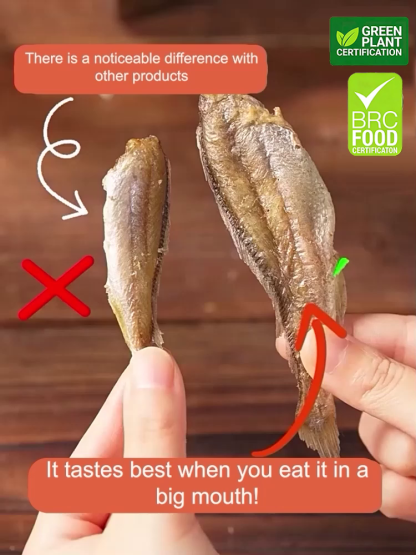 【One bag / 150 fish】Ready-to-eat crispy and delicious dried yellow croaker ❤ Non-fried, low-calorie