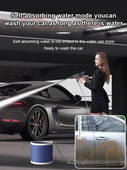 Cordless Portable Power Washer | ULCertified | Draws Water From Any Bucket  |  3X Copper Motor 🚗💦