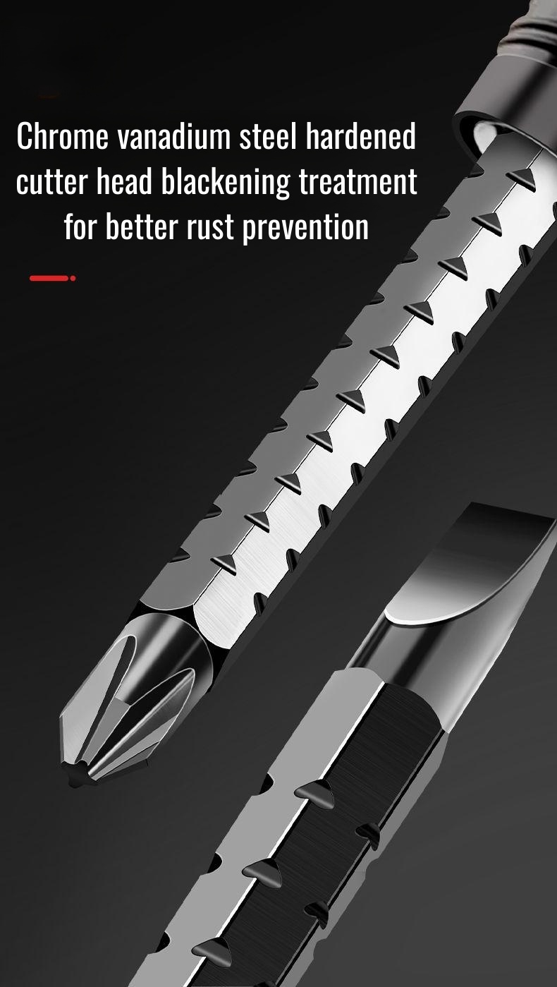 Double-ended screwdriver bits for versatile applications