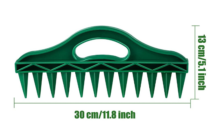 Soil Quick Punch Spacing Tool for fast vegetable planting