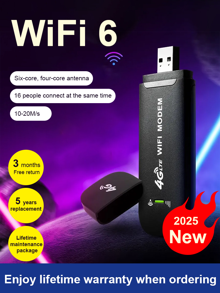 【Wireless Internet Card Holder Portable WIFI】For only $22, you get free internet for life!