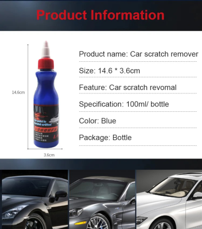 🚘Car Scratch Repair Agent - Paint Restoration | UV Resistant and Waterproof Shield - Made in the USA ✨