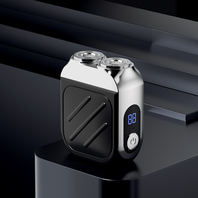 【🌟Twin head electric shaver】In just 3 seconds, you'll have a cleaner 