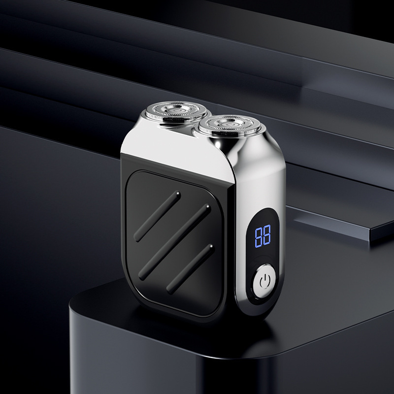 【🌟Twin head electric shaver】In just 3 seconds, you'll have a cleaner 