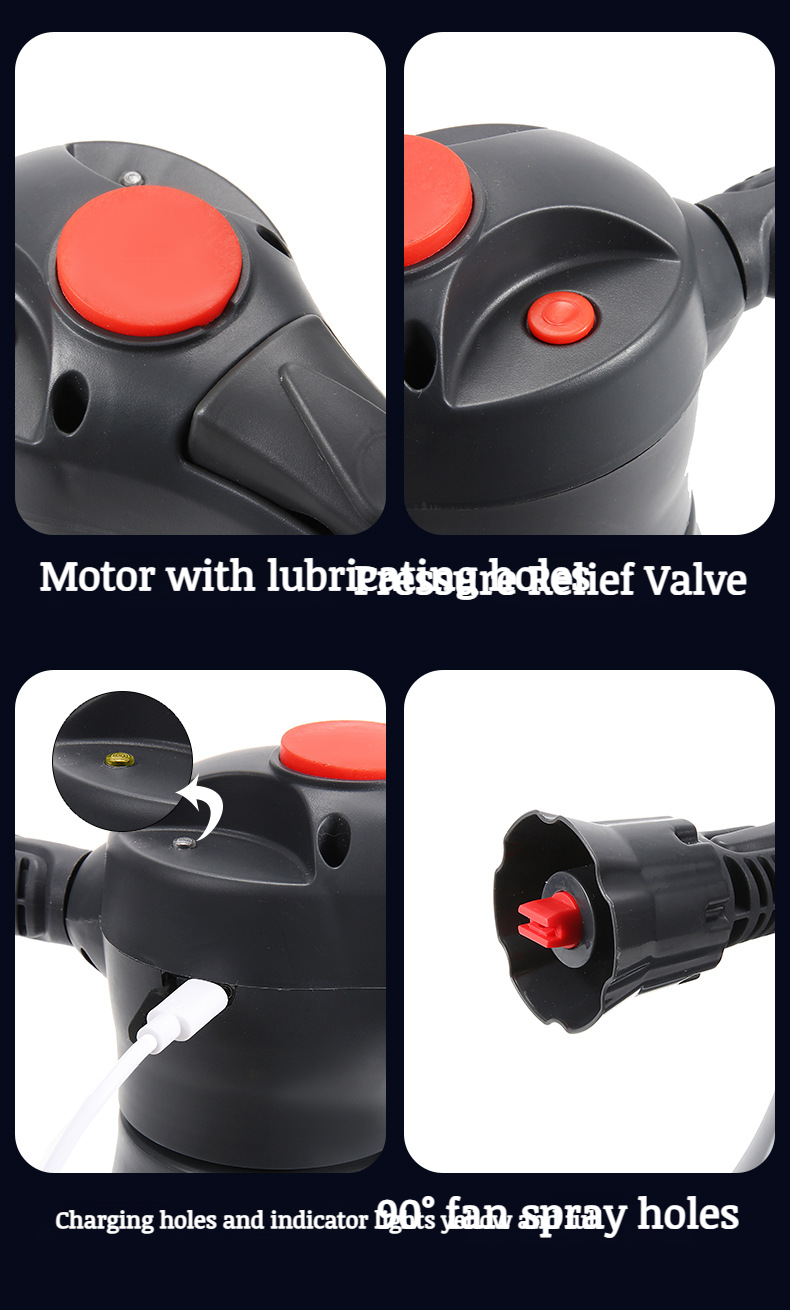 Electric foam spraying machine for plant care