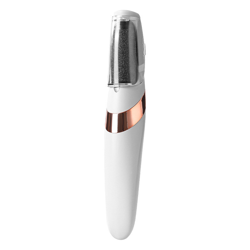 Remove Cracked Skin in 60 Seconds. See dead skin disappear! Professional callus remover for smooth heels.
