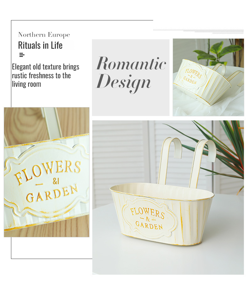 Space-saving wall planters for small apartments