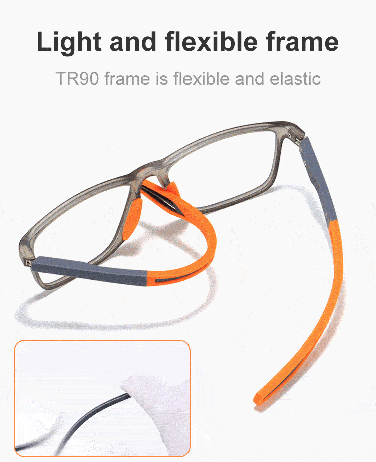 Stylish silicone sports presbyopia glasses