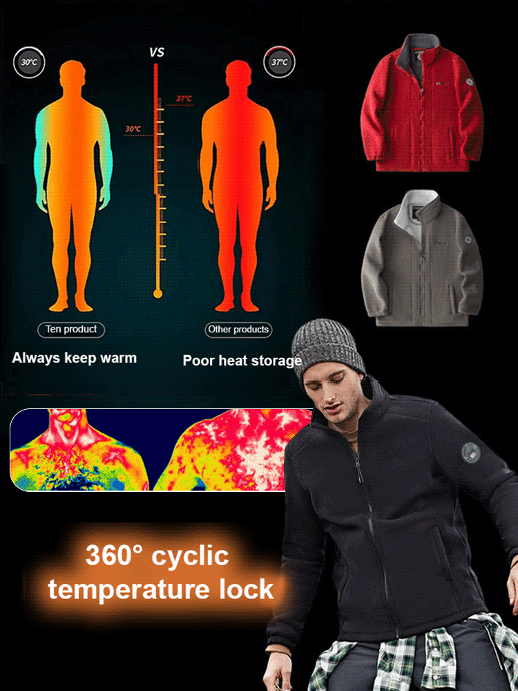 Norwegian high-end outdoor brand【Double-sided fleece-lined jacket】99% cashmere