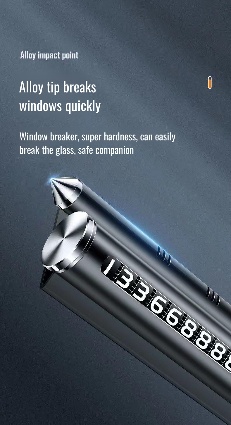 Easy-to-install car parking sign bracket