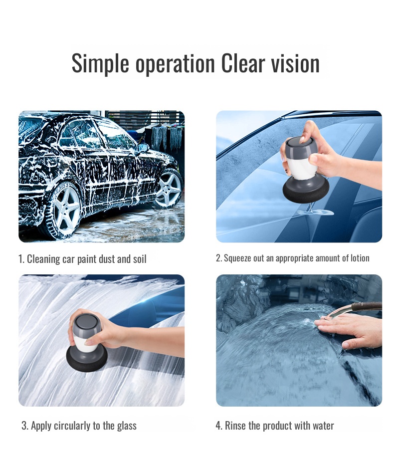 Car maintenance agent for removing oil film and grime