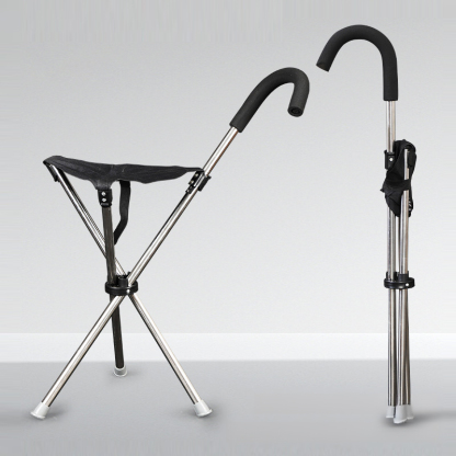 [FDA Designated Outdoor Products] ✨Outdoor Foldable Cane Chair✨The 1-second unfolding chair allows you to rest easily!