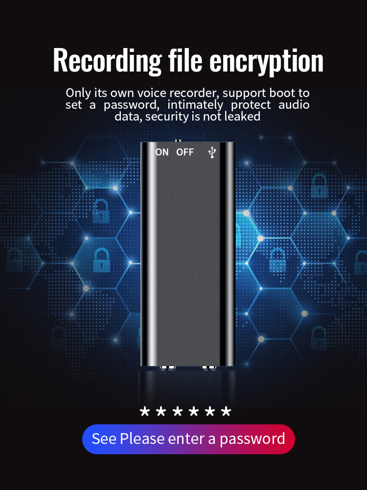 [300 hours of battery life]  Hidden Voice Recorder  | One-Touch Easy Rec | Crystal Clear HD | Spy Discretion 🤫