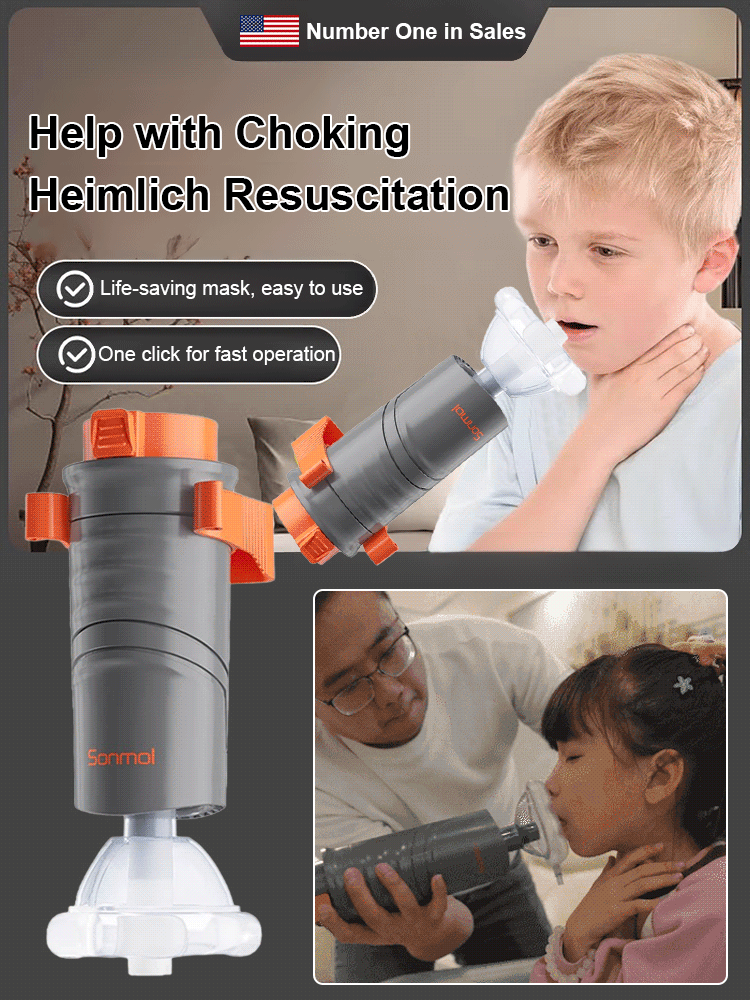 Medical Grade Choking Rescue Device | Life Saving Suction Tool for Kids and Seniors 🛡️💙
