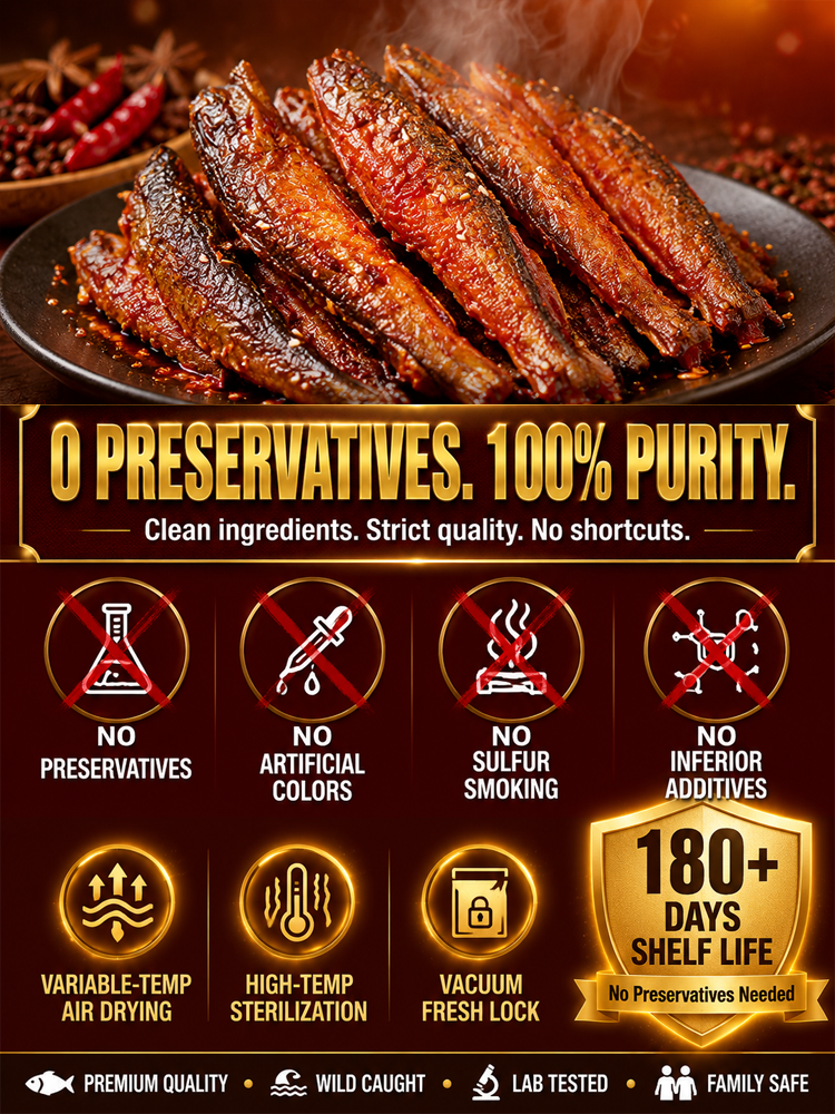【280 fish per pack】Ultimate Melt-in-Mouth Slow Roasted Wild Fish | Melt-In-Mouth Juicy 🐟 Premium Hand-Torn Juicy Fillets 🤤
