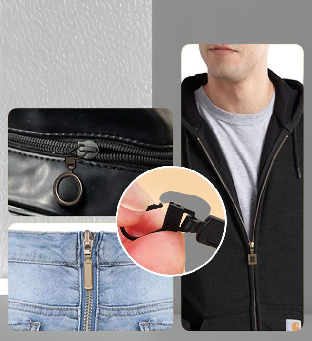 Detachable and replaceable zipper head sliders