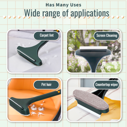 Household window screen brush