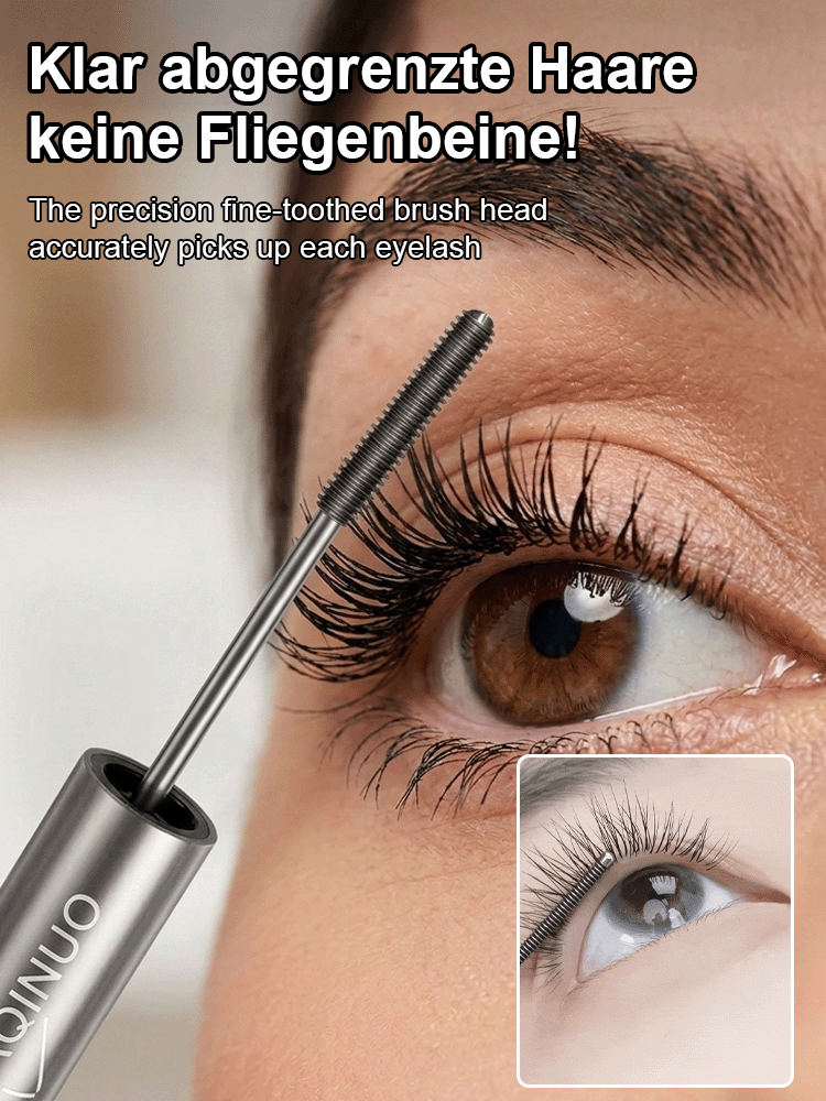 well-defined, naturally voluminous mascara【zero smudging】 3D Nourishing Waterproof Mascara | Clinic-Grade Growth Formula for Thinning Lashes 👁️✨