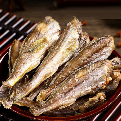 [200-Count/Box] Ready-to-Eat Savory & Crispy Dried Small Yellow Croaker ❤ Non-Fried, Low-Calorie