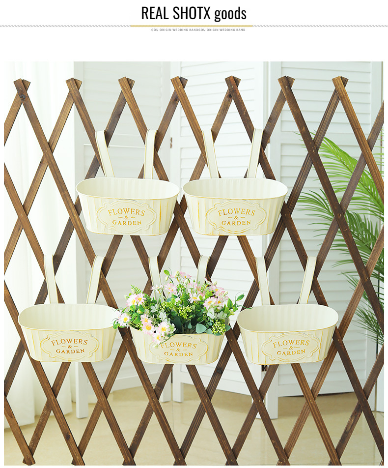 Creative wall planters for indoor and outdoor use