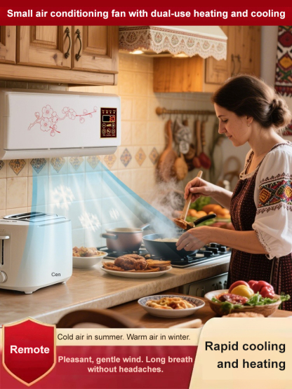 【German Inverter Tech】Ductless Wall MountedAC with Heater - No Outdoor Unit Plug and Play  ❄️🏠