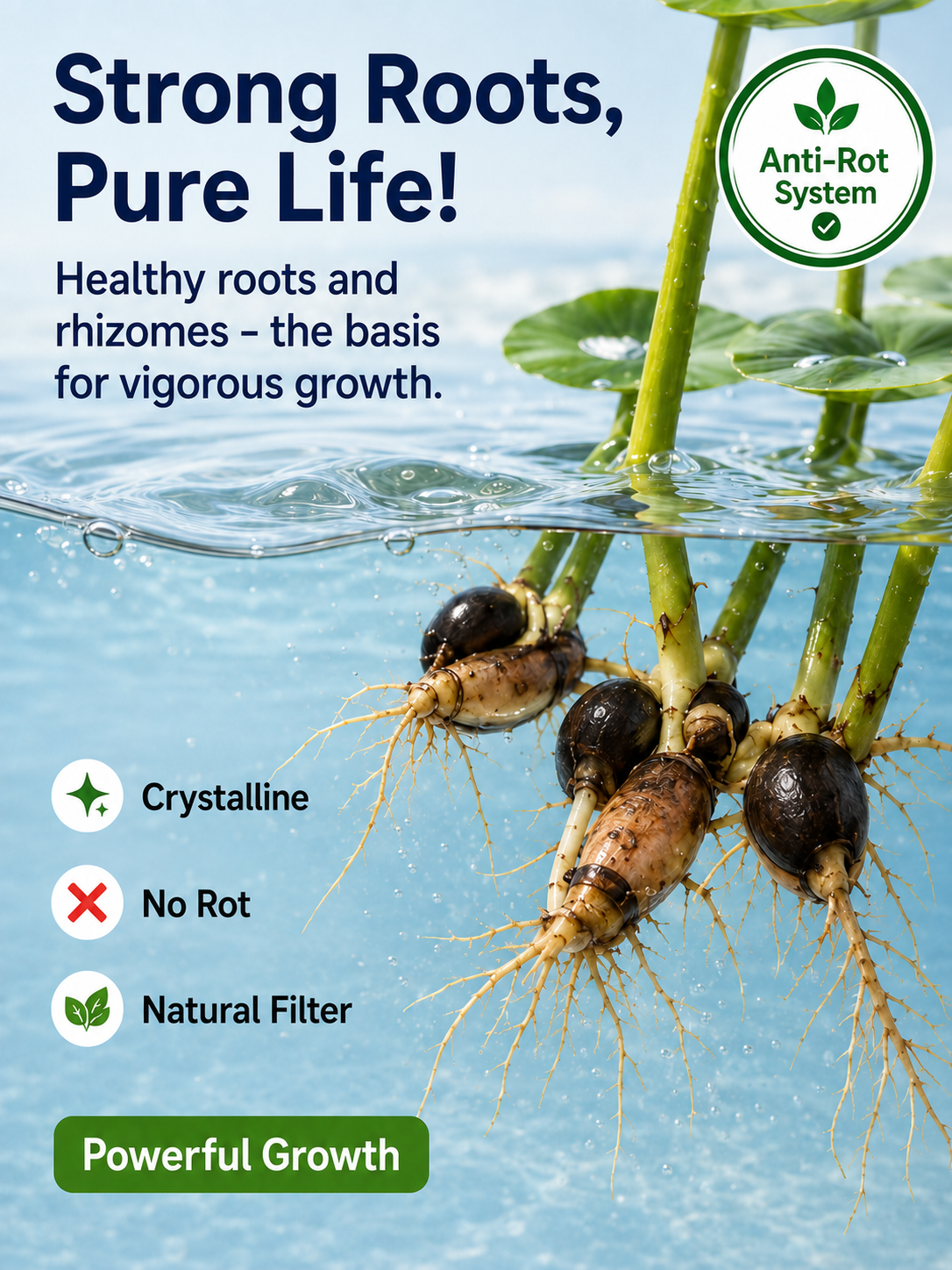 【 3-Day Sprout】Hydroponic Lotus | Grow in Plain Water | Extra-Long Blooming Period of Over 200 Days – Purifies the Air 🌸