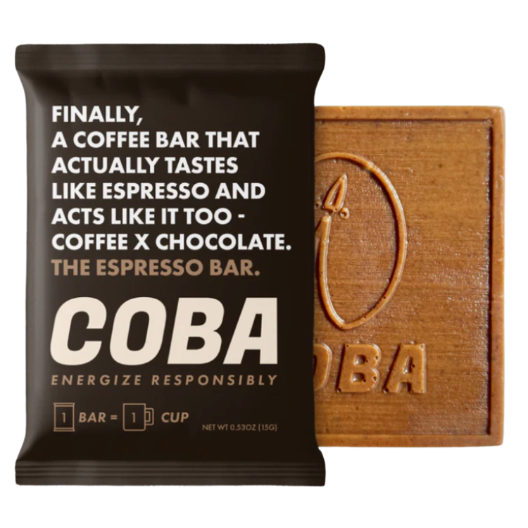 Coba - Caffeinated Chocolate Bars