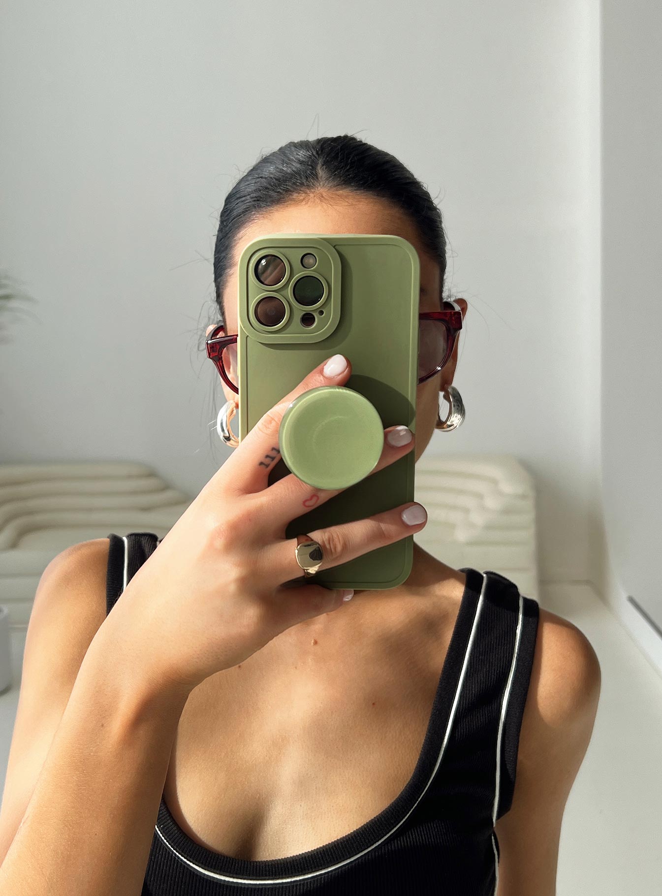 Junia Iphone Case Green-Heyiad