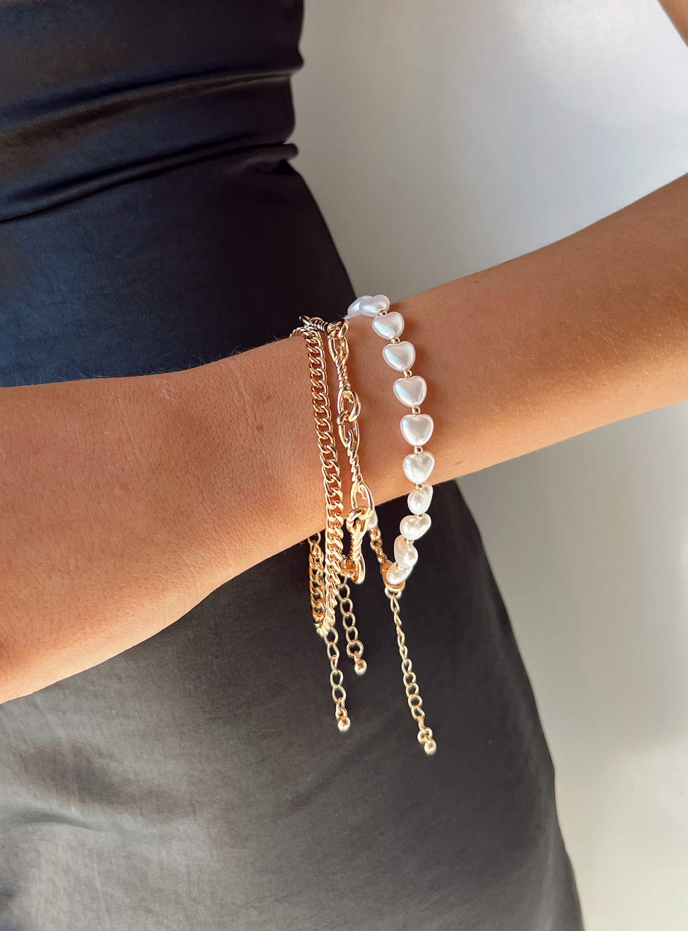 Davide Bracelet Pack Gold-Heyiad