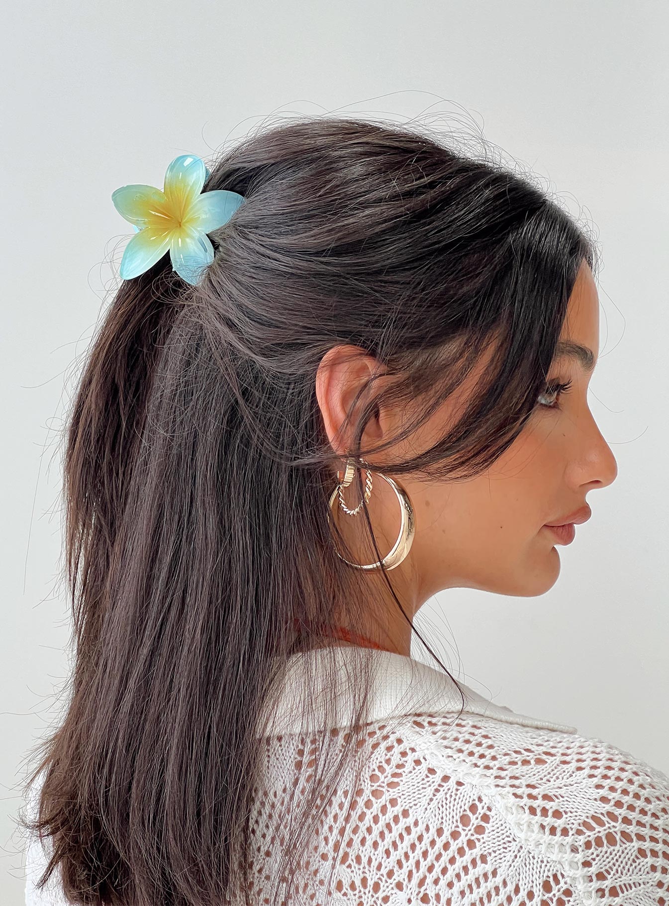 Kadence Hair Clip Blue-Heyiad
