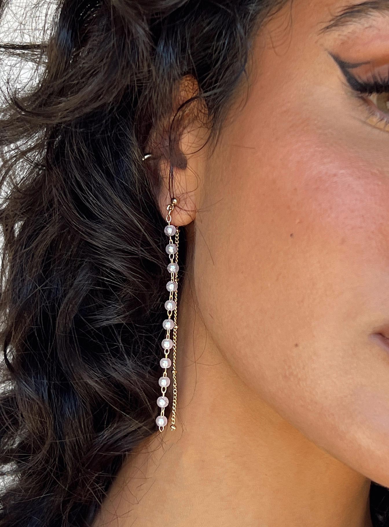 Jorgia Earrings Gold-Heyiad