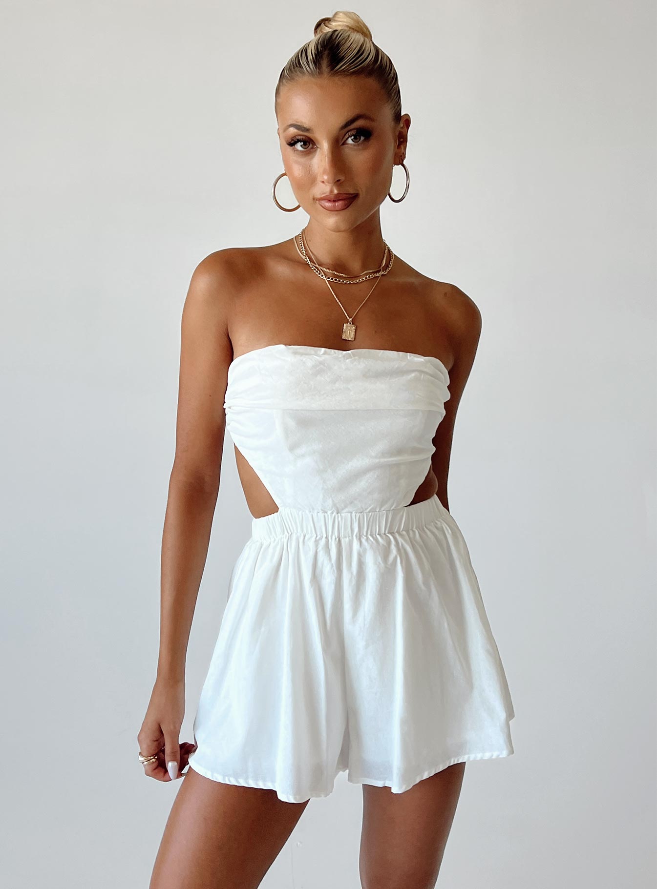 Jessia Romper White-Heyiad
